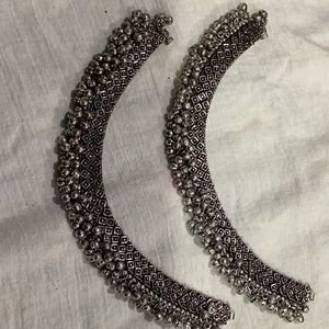 Indian oxidized ghungroo Payal/ Anklet